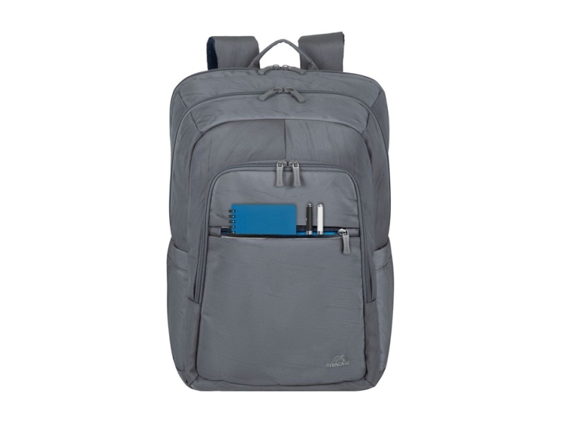 RIVACASE 7569 grey ECO рюкзак для ноутбука 17.3 / 6 (Изображение 9)
