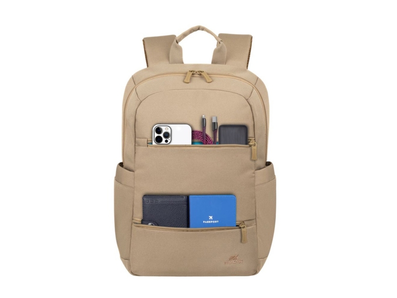 RIVACASE 8264 beige рюкзак для ноутбука 13,3-14 / 6 (Изображение 11)