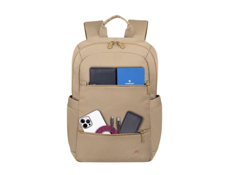 RIVACASE 8264 beige рюкзак для ноутбука 13,3-14 / 6 (Изображение 13)