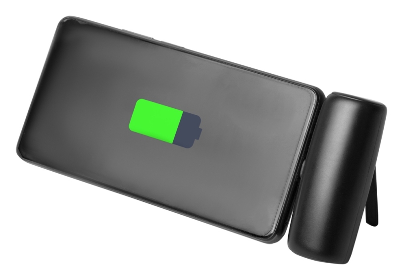 Внешний аккумулятор с разъёмом Type-C Inject, 4000 mAh, черный (Изображение 7)