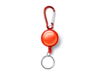 Брелок для ключей DOKI с карабином и выдвижным кольцом (красный)  (Изображение 4)