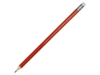 Шестигранный карандаш с ластиком Presto (красный)  (Изображение 1)