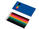 Набор из 12 шестигранных цветных карандашей Hakuna Matata (синий/разноцветный) 
