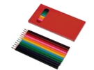 Набор из 12 шестигранных цветных карандашей Hakuna Matata (красный/разноцветный) 