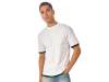 Футболка Rotterdam мужская (белый/черный) XL (Изображение 1)