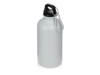 Бутылка Hip S с карабином, 400 мл, матовая (серый)  (Изображение 1)