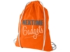 Рюкзак хлопковый Reggy (оранжевый)  (Изображение 3)