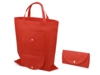 Складная сумка Plema из нетканого материала (красный)  (Изображение 1)