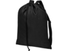 Рюкзак Lerу с парусиновыми лямками (черный)  (Изображение 1)