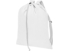 Рюкзак Lerу с парусиновыми лямками (белый)  (Изображение 1)