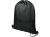 Рюкзак Ole с сетчатым карманом (черный)  (Изображение 1)