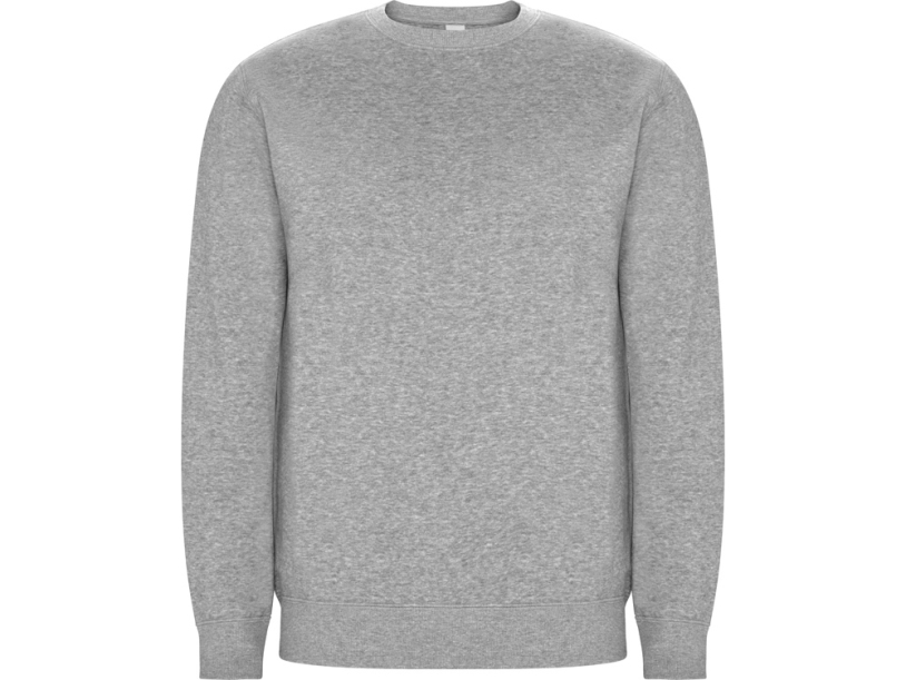 Свитшот из органического хлопка Batian, унисекс (серый меланж) 3XL (Изображение 1)