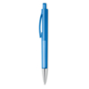 Ручка шариковая (прозрачно-голубой) (Изображение 3)