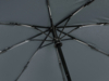 Зонт складной Lumet с куполом из переработанного пластика, автомат (серый)  (Изображение 5)