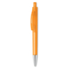 Ручка шариковая (прозрачно-оранжевый) (Изображение 2)