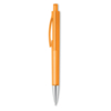 Ручка шариковая (прозрачно-оранжевый) (Изображение 3)