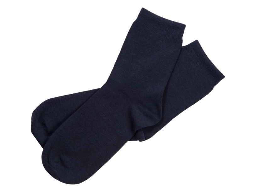 Носки однотонные Socks мужские (темно-синий) 41-44 (Изображение 1)