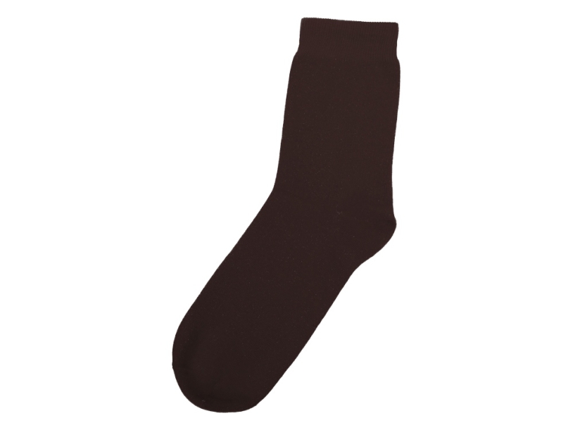 Носки однотонные Socks мужские (шоколад) 41-44 (Изображение 2)