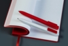 Ручка шариковая Swiper SQ Soft Touch, красная (Изображение 6)