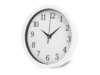 Пластиковые настенные часы  диаметр 25,5 см Yikigai, белый (Изображение 1)