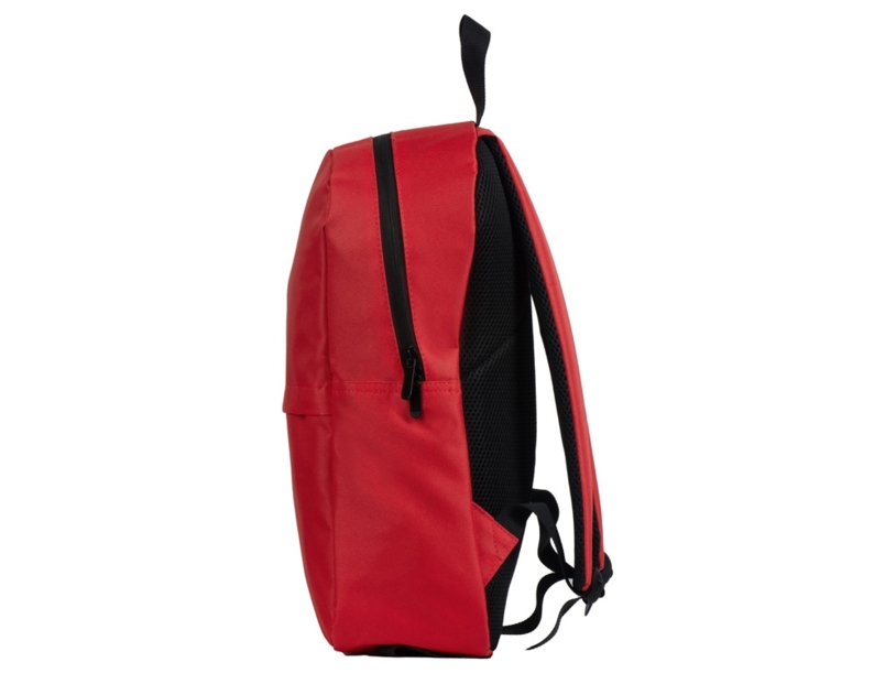 Рюкзак для ноутбука Reviver из переработанного пластика, красный (Изображение 5)