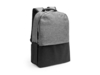 Рюкзак SIDNEY переработанного полиэстера, серый меланж/черный (Изображение 1)