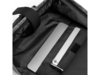 Рюкзак SIDNEY переработанного полиэстера, серый меланж/черный (Изображение 3)