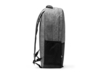 Рюкзак SIDNEY переработанного полиэстера, серый меланж/черный (Изображение 6)