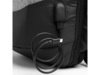 Рюкзак противокражный MOANA из нейлона, черный/серый меланж (Изображение 4)