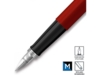 Ручка перьевая Parker Jotter Originals, M (красный/серебристый)  (Изображение 4)