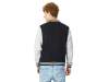 Бомбер Oxford, унисекс (черный/серый меланж) S (Изображение 5)