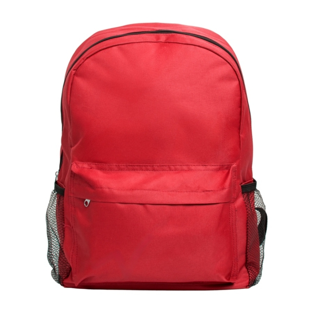 Рюкзак DISCO, красный, 40 x 29 x11 см, 100% полиэстер 600D (Изображение 1)