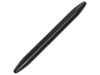 Металлическая ручка-роллер Bullet с серебристым зеркальным слоем, матовый черный (Изображение 1)