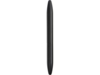 Металлическая ручка-роллер Bullet с серебристым зеркальным слоем, матовый черный (Изображение 2)