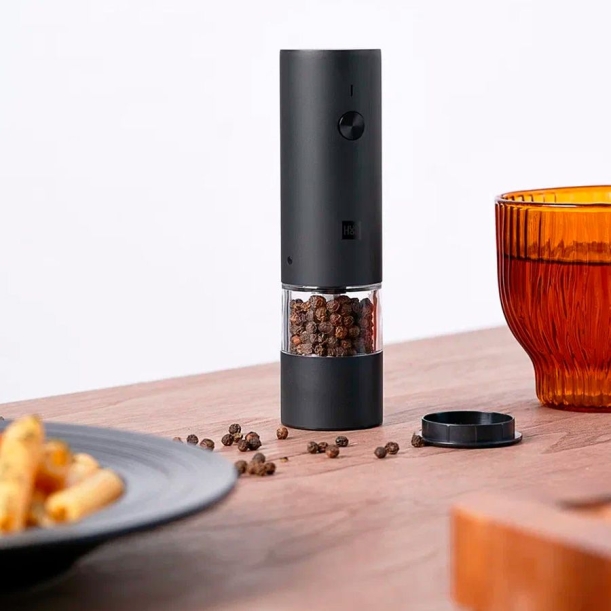 Электрическая мельница для специй HuoHou Electric Mini Grinder Rechargable, черная (Изображение 4)