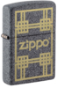 Зажигалка ZIPPO с покрытием Iron Stone, латунь/сталь, серая, матовая, 38x13x57 мм (Изображение 1)