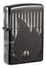 Зажигалка ZIPPO Classic с покрытием High Polish Black, латунь/сталь, черная, глянцевая, 38x13x57 мм (Изображение 1)