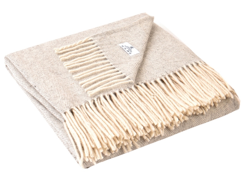 Плед ANDES (светло-серый)  (Изображение 2)