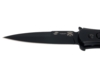 Нож складной Stinger, 118 мм, (черный), материал рукояти: нержавеющая сталь, карбон (Изображение 4)