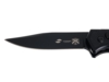 Нож складной Stinger, 115 мм, (черный), материал рукояти: нержавеющая сталь, стеклотекстолит G10 (Изображение 4)