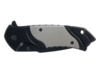 Нож складной Stinger, 120 мм, (черный), материал рукояти: нержавеющая сталь (серебристый/черный) (Изображение 2)