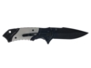 Нож складной Stinger, 120 мм, (черный), материал рукояти: нержавеющая сталь (серебристый/черный) (Изображение 3)