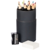 Набор цветных карандашей Pencilvania Tube Plus, черный (Изображение 1)
