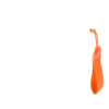 Шнурок для термокружки Surprise, оранжевый (Изображение 1)