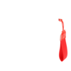 Шнурок для термокружки Surprise, красный (Изображение 1)