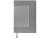 Бизнес блокнот Supreme с вставкой из софт-тача, гибкая обложка, 128 листов, серый (Изображение 2)