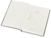 Бизнес блокнот Supreme с вставкой из софт-тача, гибкая обложка, 128 листов, серый (Изображение 6)