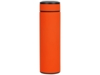 Термос Confident с покрытием soft-touch 420мл, оранжевый (Изображение 3)