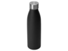 Бутылка для воды из нержавеющей стали Rely, 650 мл (черный)  (Изображение 1)