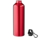 Алюминиевая бутылка для воды Oregon объемом 770 мл с карабином - Красный (Изображение 2)